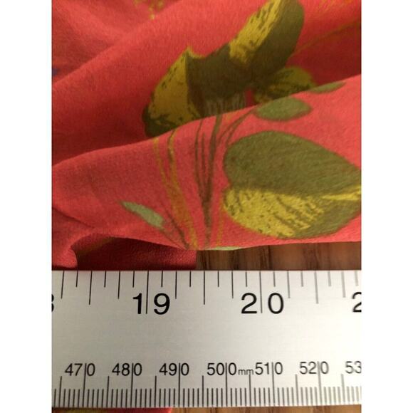 Cabi Silk Womens Top Size Small Embellished Fairy Floral Sheer Embroidered - Picture 9 of 14